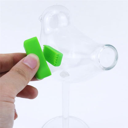 Green Piece® Magnetic Glass Cleaner Kit –2 Bottles of 16 oz Glass Cleaner with Green Magnet Scrubber for Easy Grime and Tar Removal Eco-Friendly Solution for Glass, Ceramic Metal Surfaces - style: 16 Fl Oz (2-Pack) + Green Magnetic Scrubber