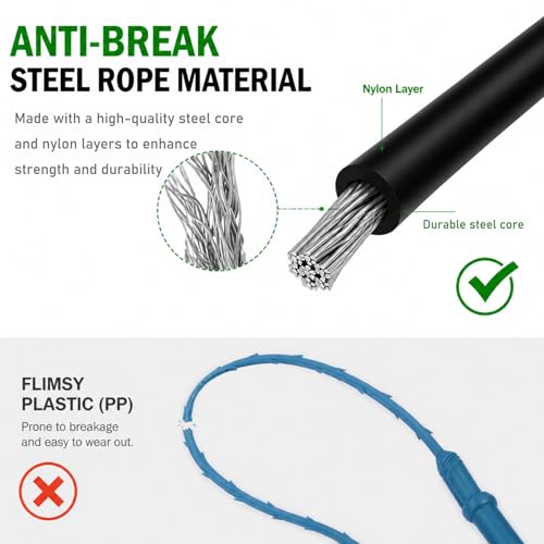 Drain Snake Hair Drain Clog Remover 35 Inch, 5PCS Reusable Sink Snake Drain Hair Remover Tool, Anti-Break Metal Plumbing Snake Drain Cleaner for Shower, Bathtub,Kitchen Sink