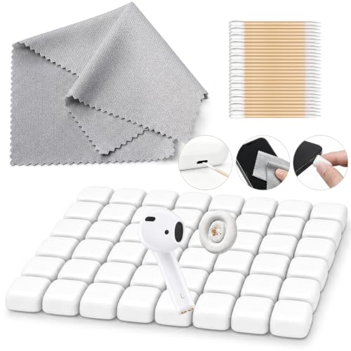 MOLOPPO Cleaning Putty, Phone Cleaning Kit, Remove Ear Wax&Dirt&Gunk from Device's Small Crevices, for AirPod Cleaner Kit for Airpods Charging Case/Headphones/Phone/Electronics（White） - color: B1-White