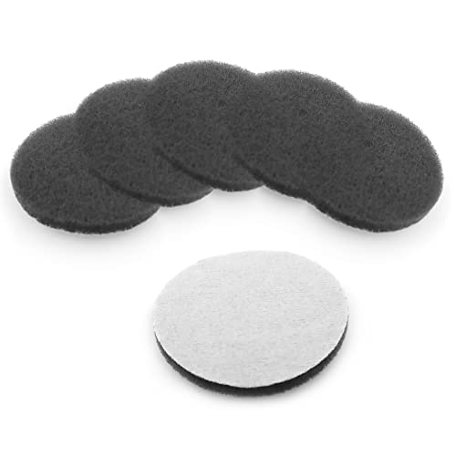 Heavy Duty Scour Pads, Non-Scratch Scrub Sponges, ULIFESTAR 5PCS Dish Scrubber Scouring Pads, Dual-Sided Reusable Household Scrub Pads for Dishes,Dish Cleaning Tool,Kitchen Scrubbers & Metal Grills - size: 121mm/5''800-1000grits