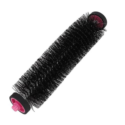 YUYTE Handheld Crumb Sweeper, Reusable Carpet Sweeper Cleaner Lint Roller Hair Removal Brush for Pet Hair Dust on Bedding Clothes Furniture with Washable Design (Rosy)