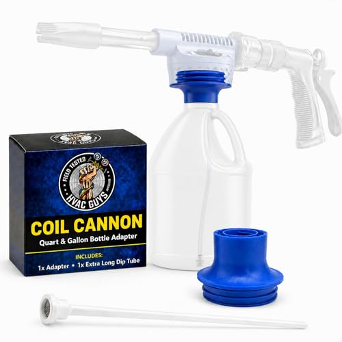 HVAC Guys Coil Cannon Quart & Gallon Bottle Adapter ONLY - style: Adapter Only