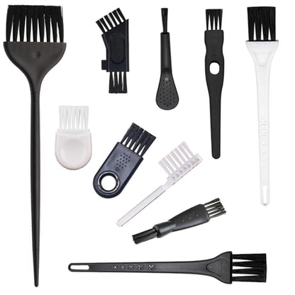 10pcs Cleaning Brush for Household Electric Appliance; Electric Razor Shaver Cleaning Brush; Multifunctional Cleaning kit for Blender, Coffee maker, Computer, Keyboard, Car, Mixer, Toaster cleaner kit