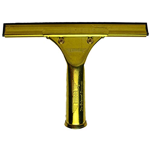 Ettore 10008 ProSeries Brass Squeegee, 8-Inch - size: (Pack of 1)