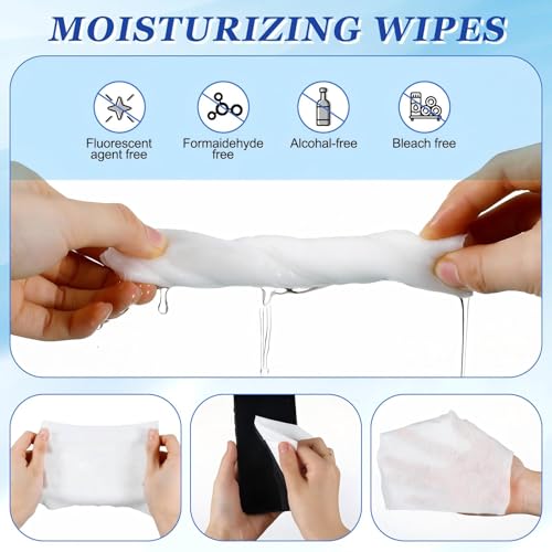 Threlaco 8 Pack 480 Count Electronic Wipes Screen Cleaner Wipes for Computer Laptop Monitor Lens Phone TV Screens Keyboard Cleaning