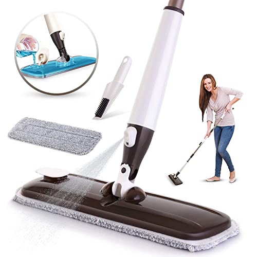 New Magic Microfiber-Concealed Water Tank Spray Mop