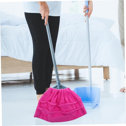 Ipetboom 1pc Broom Cover Clean up Cleaner Washable Cleaning Indoor Soft Broom Microfiber Sweeper Mop Dust Cover Mops Reusable Mop Pads Sweeping Cloth Floor Absorbent Fleece