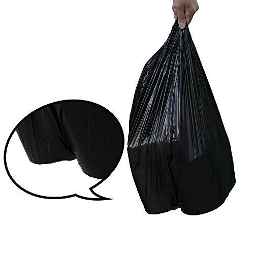 10 Gallon Kitchen Trash Bag, Black Wastebasket Liners, 170 Counts - size: 85 Count (Pack of 2)