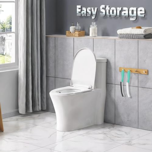 TQRR Toilet Brush, 4Pcs Bathroom Cleaning Brush, Toilet Scrubber, Deep Toilet Bowl Brush with Hanging Hole, Multifunctional Gap Cleaning Brush, Bristles for Kitchen Sinks, Tub,Shower (4, Mint) - color: Mint