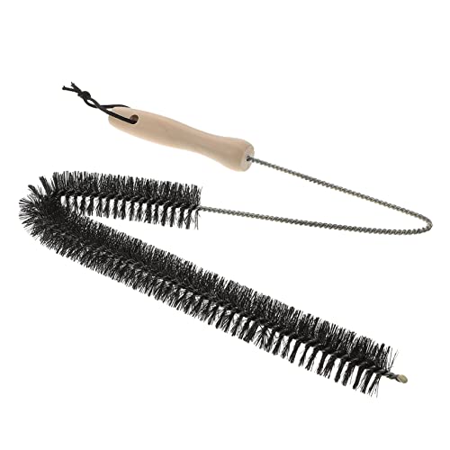 Dryer Vent Cleaning Brush 27.95 Inch Flexible Lint Remover with Bendable Wire Shaft and Non-Slip Handle for Refrigerator Coil and Appliance Dust Cleaning