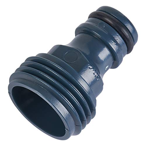 Melnor 65112-AMZ 6-Pattern Vortex Water Hose Sprayer Nozzle, QuickConnect Product Adapter, Black, Yellow, Slip Resistant Outdoor Hose Nozzle Sprayer for Watering Plants, Lawn, Car Washing, Patio, Pet - style: 6-Pattern