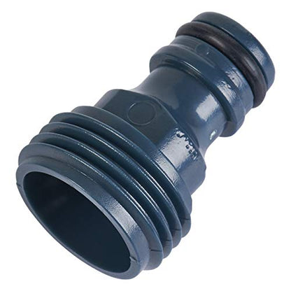 Melnor 65112-AMZ 6-Pattern Vortex Water Hose Sprayer Nozzle, QuickConnect Product Adapter, Black, Yellow, Slip Resistant Outdoor Hose Nozzle Sprayer for Watering Plants, Lawn, Car Washing, Patio, Pet - style: 6-Pattern