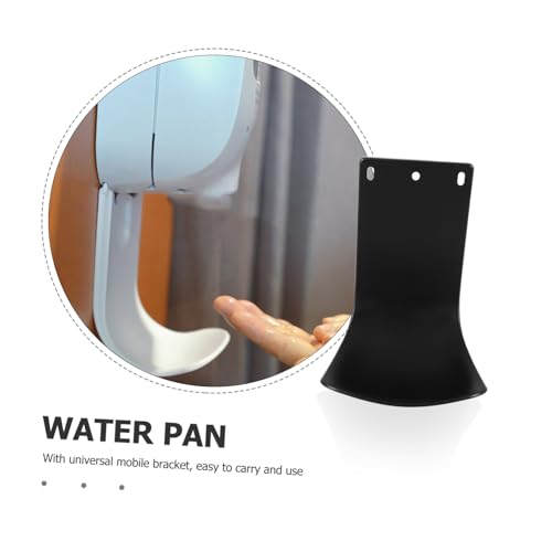 Wall Mount Drip Tray Soap Dispenser Bracket Black Farmhouse Soap Dispenser - color: Black