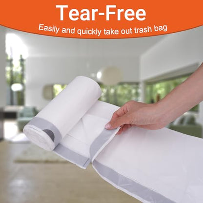 18 Gallon 2 Mil Heavy Duty Compactor Trash Bags 60 Count Reinforced Drawstring Garbage Liners Fit 18 Gallon Compatible with Kitchenaid, Whirpool, GE 15 Inch Compactors 2 Mil THICK GRAND SAVE! - color: 18 Gallon 60 Count