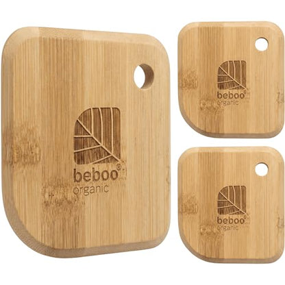 Scraper, Premium Italian Design Bamboo Pot & Pan Scraper Set (3 Pcs)