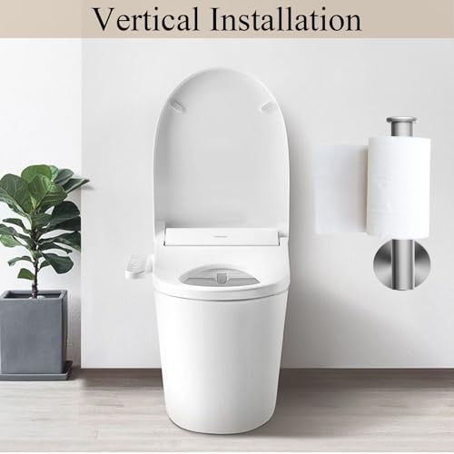 Bathroom Hardware Set, Towel Ring & Toilet Paper Holder, Stainless Steel SUS304, Hand Towel Hanger & Toilet Roll Holder, Sturdy Bathroom Accessories for Home or Kitchen Brushed Nickel - color: Brushed Nickel