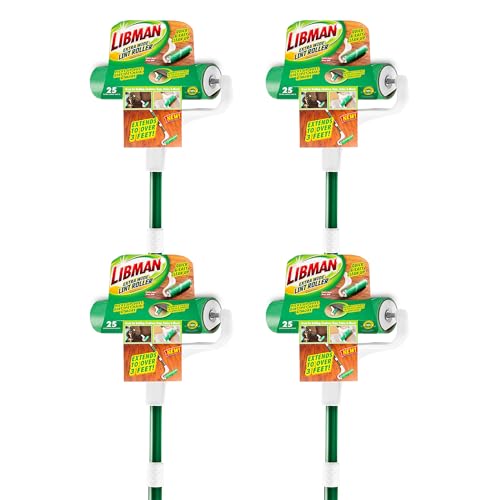 Libman Extra Wide Lint Roller | Case of 4