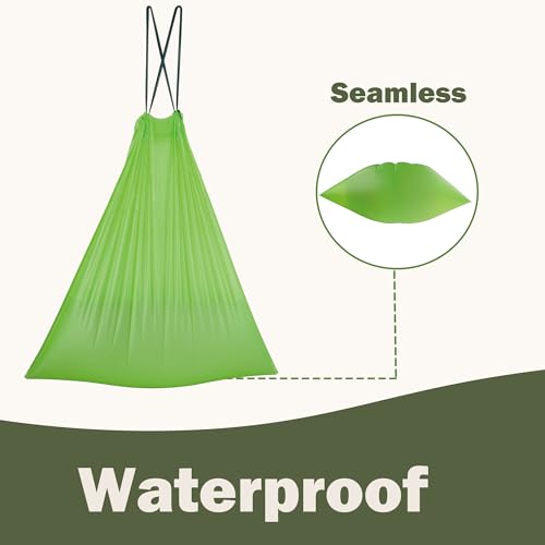Compost Bags 5 Gallon with Drawstring Tear Off 20 Liter Extra Thick 0.78 Mils Compostable Food Scrap Waste Bags with US BPI ASTM D6400 and Europe OK Compost Home Certified 60 Counts - style: 5 Gallon Drawstring