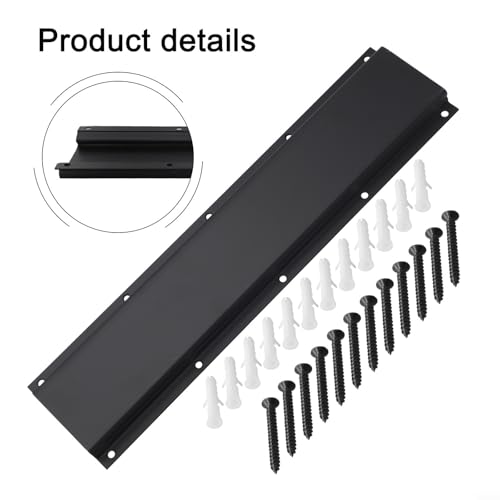 Toughened Carbon Steel Wall Mounted Organizer with Hook Setup for Maximum Efficiency in Storage(E) - size: E