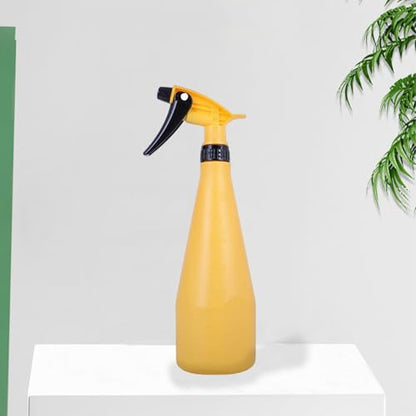 Heavy Duty Spray Bottles, Adjustable Nozzle Empty Water Mist Stream Sprayer for Car Cleaning Solutions Yellow 800ml/27oz - color: Yellow