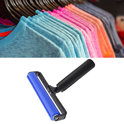 Ejoyous Lint Roller, Silicone Manual Dust Removal, Anti Static Cleaner, 6 Inch, for Household Remove Dirt Dust Hair - size: 6 Inch