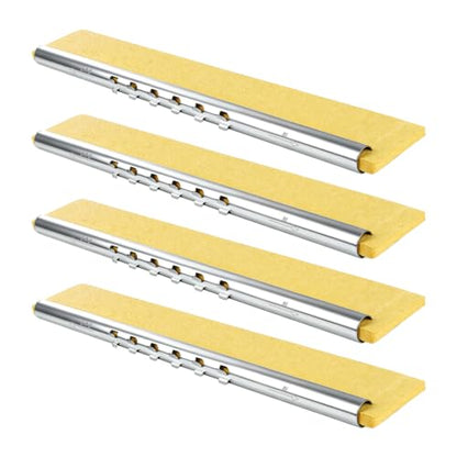 Replacement Mop Heads 4 Pack, Super Absorbent Cellulose Sponge Refills for Flat Floor Cleaning, Compatible with Wood, Tile & Laminate Floors - size: 4 heads