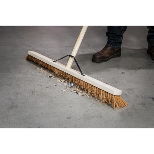Sealey 36"(900mm) Broom Soft Bristle - BM36S - size: 36-Inch