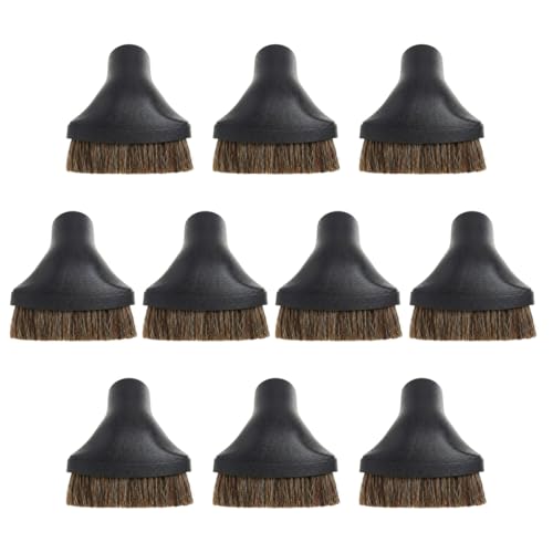 Selgo Universal Vacuum Cleaner Dusting Brush with Horse Hair Bristles, Fits All Cen-Tec Models, Black (Cen-Tec Dust Brush), Pack of 10 - size: Cen-Tec Dust Brush