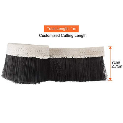 70mm Dust Shoe Brush, STARVAST CNC Vacuum Brush for Vacuum Cleaner Engraving Machine Dust Cover Work on CNC Router Spindle Motor - size: 70mm CNC Vacuum Dust Brush