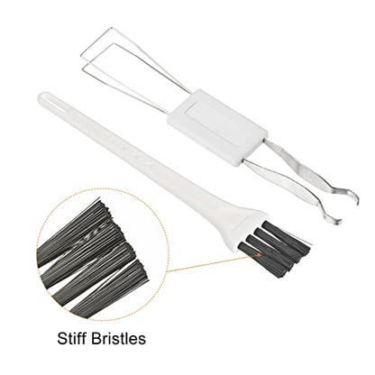 MECCANIXITY Rubber Ball Air Blower 30ml Blowing Pump Cleaner Circuits Clean Tool with Keycap Puller Remover Tool Set with 2 Brushes for Laptop/Computer Keyboard