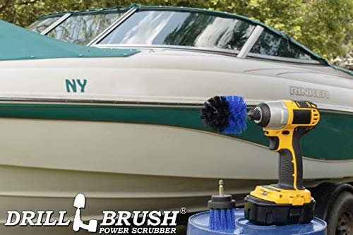 Aquatic Cleaning Supplies - Pool Accessories Kit - Brush for Pool Maintenance and Upkeep - Pool Liner Cleaning Solutions - Pool Cleaning Brush - Diving Board Cleaning Brush -Boat Carpet Cleaner Tools - color: Blue