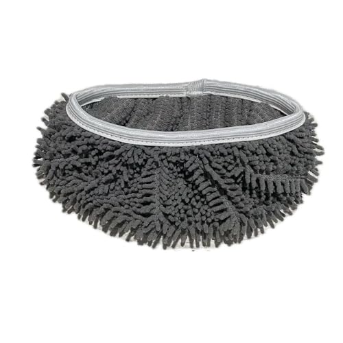 Reusable Microfiber Mop Pads, 3Pcs Replacement Compatible with Swiffer Sweeper Mop, Refills & Washable Dry Sweeping Cloths for Surface Hardwood Floor Cleaning(Grey) - color: Gray