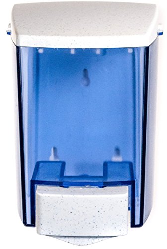 San Jamar S30TBL Classic Bulk Liquid/Lotion Soap & Hand Sanitizer Dispenser, 30 oz. Capacity, Arctic Blue - color: Blue