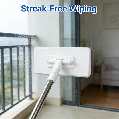 Convenient Cloth Changing Mini Mop, Zero Touch Snap Grip Mini Mop with Cleaning Cloth*5, Hands-Free Clip Design, Wet & Dry Dust Mops for Floors, Walls & Tight Spaces, 39 Inch(1pc) - color: 1pc