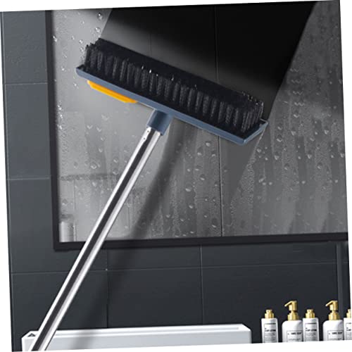 SOLUSTRE Squeegee Brush Broom Carpet Tiles Brooms Tile Brush Carpet Rake Pet Hair Grout Push Broom Floor Dog Hair Abs Household Cleaning Ball