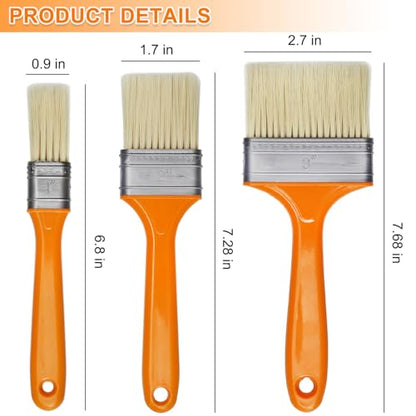 3 Pack Microfiber Duster Brush, Soft Bristles Detailing Brush Dusting Tools, Cleaning Brushes Duster for Auto Interior, Automotive Dashboard, Arts and Crafts, Digital Product, Keyboard