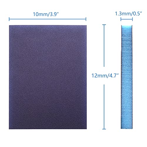 16Pcs Sanding Sponge, Jamiikury 120 Grit & 220 Grit Sanding Blocks Washable and Reusable, Wet Dry Sandpaper Sponge for Wood Metal FurniturePaint and Drywall - size: 120/220 Grits