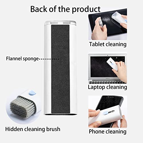 7 in 1 Electronic Cleaner kit - Keyboard Cleaner, Keyboard Cleaning Kit, Laptop Cleaner with Brush, Electronic Cleaner for Laptop/Phone/Computer/Screen (Give Away a Flannel Cloth) Blue