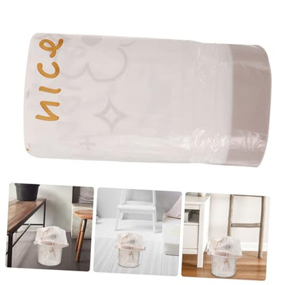 60pcs Thicken Garbage Bags Drawstring Trash Bags for Kitchen Large Heavy Duty for Home Office