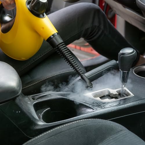 Wagner 2460111 505e Handheld Steam Cleaner, Multi-purpose Steamer, 11 Attachments, Chemical-Free Cleaning, Pet and Kid Safe