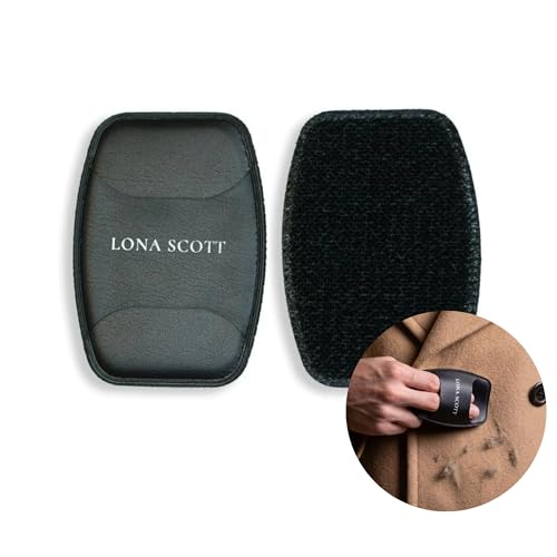 Pocket Lint Brush x2, Reusable Lint Remover & Lint Roller for Clothes, Travel, Pet Hair Remover, Dust & Dandruff
