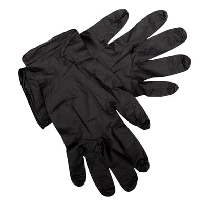 houshold purpose gloves Non Sterile Gloves 100 Pcs. Multipurpose(Medium-black)