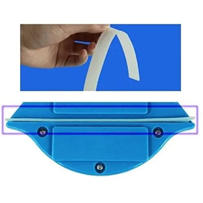 Magnetic Window Cleaner, P3‑8mm Double Sided Triangle Shape Glass Wiper Washing Brush Tool Glass Cleaner Window Cleaning Squeegee Kit for Outdoor (1)