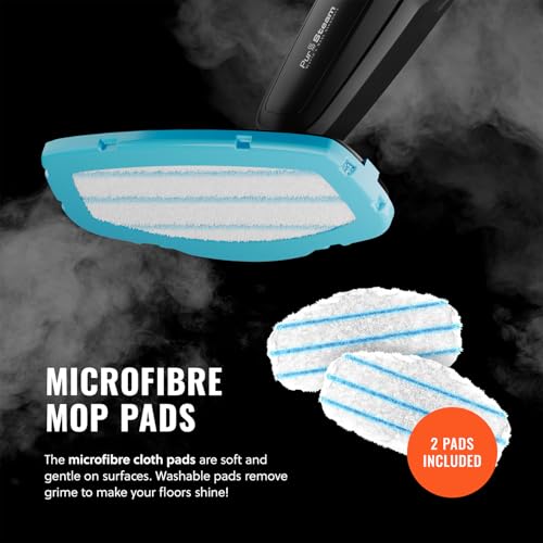 PurSteam Professional Steam Mop | Multi-Surface Floor Cleaner for Hardwood, Tile, Laminate & Carpet | Fast Heating, Lightweight & Chemical-Free Cleaning - size: Steam Mop - Multi-Surface