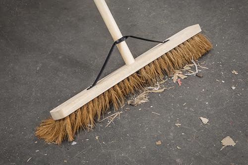 Sealey BM24S Soft Bristle Broom, 600mm - size: 600mm