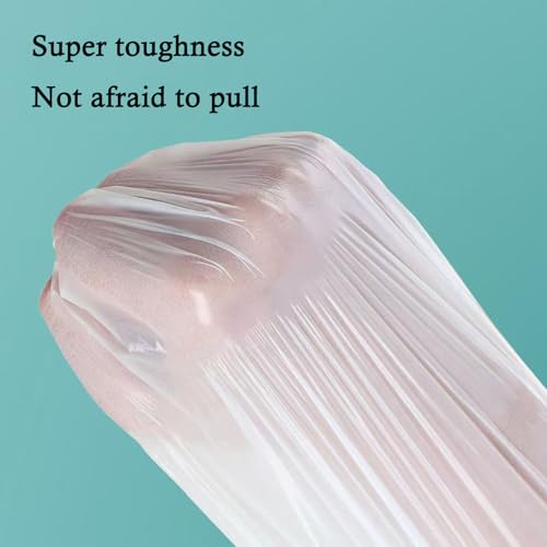 Ultra Thick Heavy Duty 16-18 Gallon Drawstring Trash Bags | White Leak Proof Large Plastic Garbage Bags for Tall Kitchen Home Office bedroom bathroom livingroom restaurant
