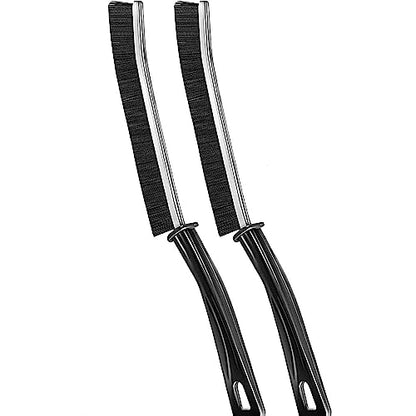 Gaps Cleaning Brush Crevice Cleaning Tools Crevice Cleaning Brush, Window Groove Brush Clean The Dead Corners Of Bathroom Kitchen Tiles, Multifunctional Window Slots, And Brushes (Size : 2PCS) - size: 2PCS