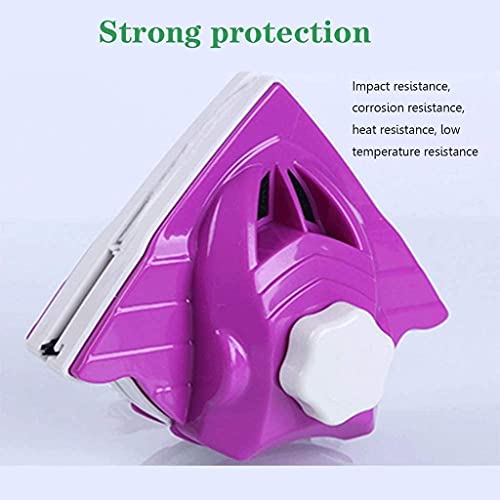 Double-side Magnetic Glass Wiper Window Cleaner Magnetic Glass Cleaning Tool Brush for Double Glazed Window Thickness 4-26mm