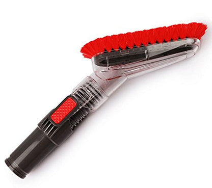 Flexible Soft Vacuum Accessories and Attachments Dusting Brush 35mm-32mm Adapter Perfect for Cleaning Furniture & Ceiling Vacuum Cleaner Attachments for 1-1/4'' or 1-3/8'' Standard Hose - size: 35-32mm Adapter & Soft Dusting Brush