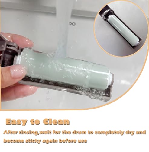 Mini Reusable Lint Roller for Travel, 6 Pack Washable Foldable Lint Remover with Sticky Gel, Portable, Compact and Easy to Clean for Clothes and Luggage Use - color: 6 Pack, Grey